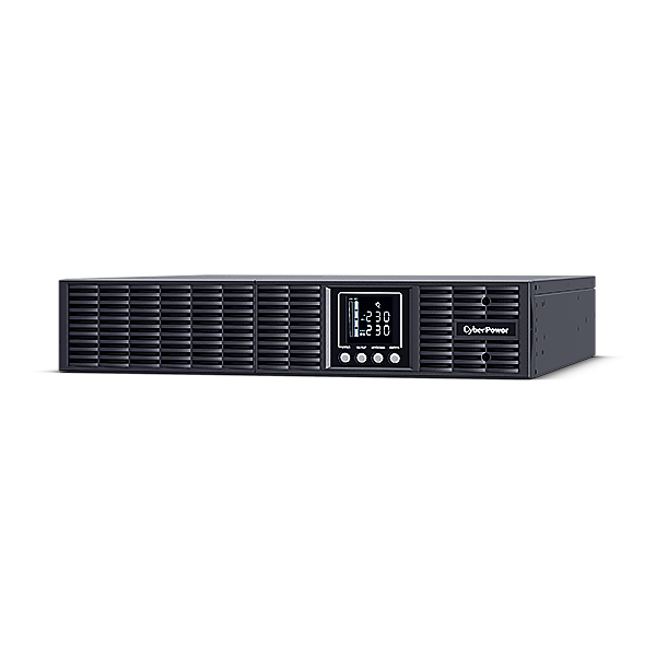 ИБП CyberPower PLT3000ELCDRT2U, 3000VA, 2700W, IEC, розеток - 9, USB, черный