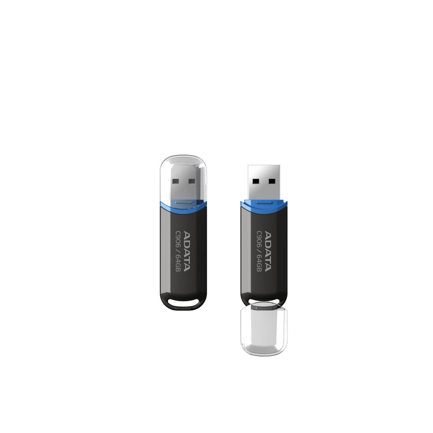 

Флешка 64Gb USB 2.0 ADATA C906, черный (AC906-64G-RBK), C906