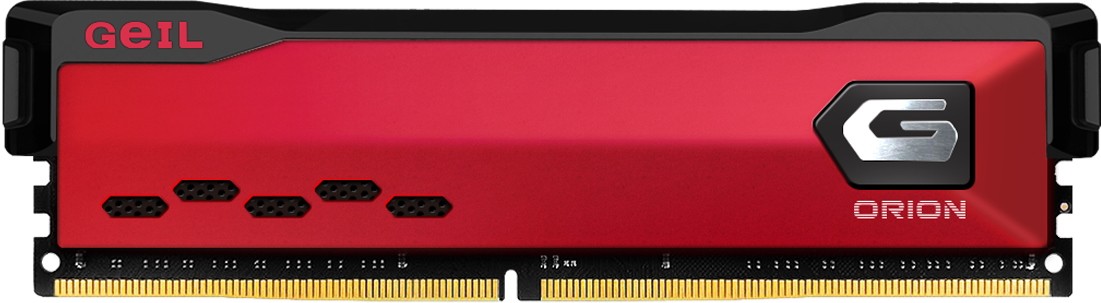 

Память DDR4 DIMM 16Gb, 3600MHz, CL18, 1.35 В, Geil, Orion (GOR416GB3600C18BSC), GOR416GB3600C18BSC