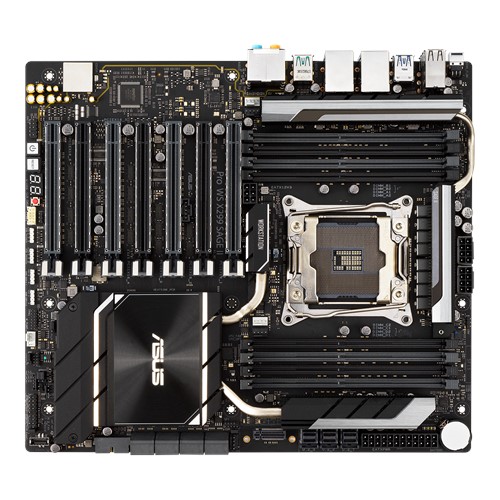 Материнская плата ASUS PRO WS X299 SAGE II, Socket2066, Intel X299, SSI CEB