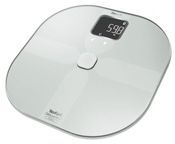 

Весы Tefal BM9541S1 Body Partner Control, 180кг, диагностические, серебристый (2100108038), BM9541S1 Body Partner Control