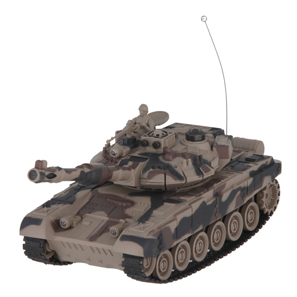 

Военная техника Mioshi Tech Танк р/у "Осада Башни: T-90" (36 см, башня 13 см, индик. жизни, повор. башни, свет, звук, 27МГц, камуфл.), радиоуправление, камуфляж (MAR1207-033), Танк р/у "Осада Башни: T-90" (36 см, башня 13 см, индик. жизни, повор. башни, с