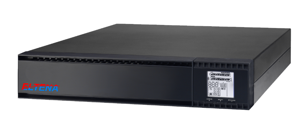 ИБП Eltena (Inelt) I3-1100RT, 1100VA, 1000W, IEC, розеток - 8, USB, черный (без аккумуляторов)