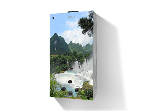 

Водонагреватель газовый проточный 10л/мин 20 кВт, Oasis 20VG Glass (20VG), 20VG