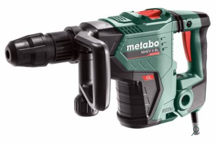 Отбойный молоток Metabo MHEV 5 BL SDS-Max 1150Вт 87 Дж 2900 удмин кейс 79кг 600769500 5980000₽