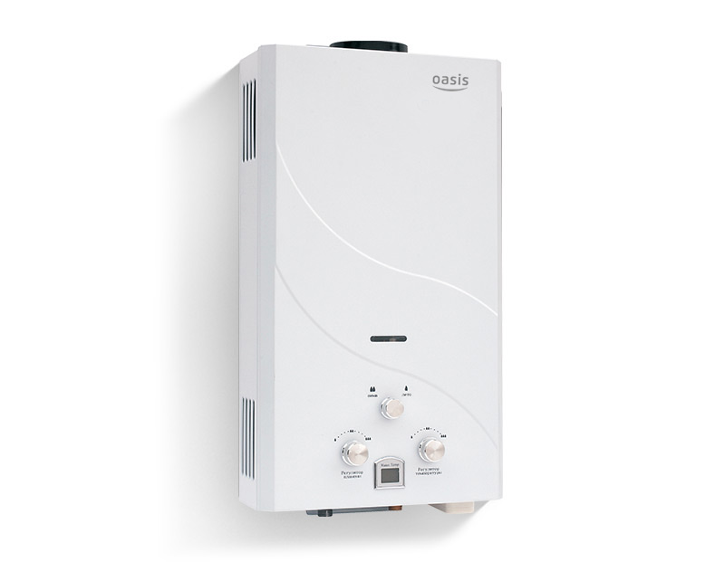 

Водонагреватель газовый проточный 10л/мин 20 кВт, Oasis OR-20W Standart (OR-20W), OR-20W