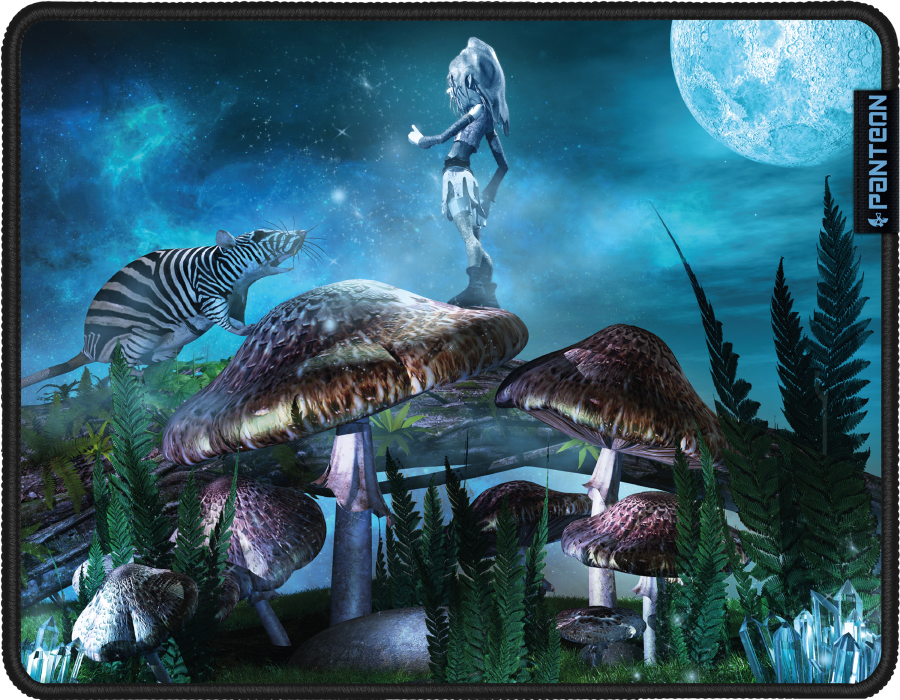 

Коврик для мыши Jet.A Panteon GP-95SS FAIRY PLANET, игровой, 360x280x3mm, черный, Panteon GP-95SS FAIRY PLANET