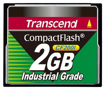 

Карта памяти 2Gb Compact Flash, Transcend TS2GCF200I, TS2GCF200I