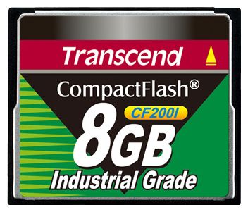 

Карта памяти 8Gb Compact Flash, Transcend TS8GCF200I, TS8GCF200I