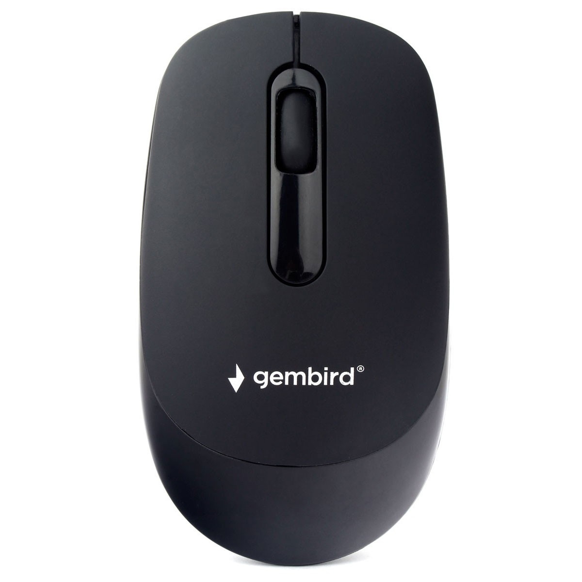 Мышь беспроводная Gembird MUSW-365, 1000dpi, оптическая светодиодная, USB, черный