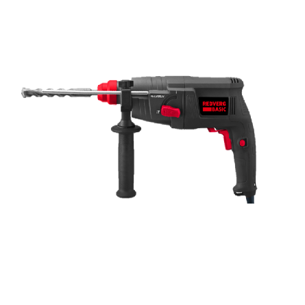 

Перфоратор REDVERG RH2-22, сетевой, SDS-Plus, 600Вт, 1.5 Дж, 1000 об/мин, 3800 уд/мин, 3кг (6633029), RH2-22