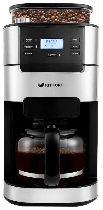 Кофеварка капельная Kitfort KT-720, 1.05 кВт, 1.5 л/1.5 л