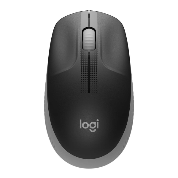 Мышь беспроводная Logitech M190, 1000dpi, оптическая светодиодная, USB, серый (910-005906)