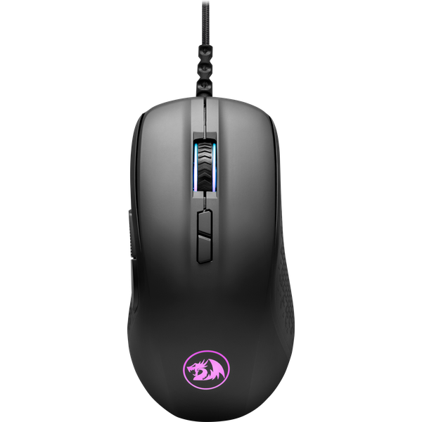

Мышь проводная Redragon STORMRAGE, 10000dpi, оптическая светодиодная, USB, черный, STORMRAGE