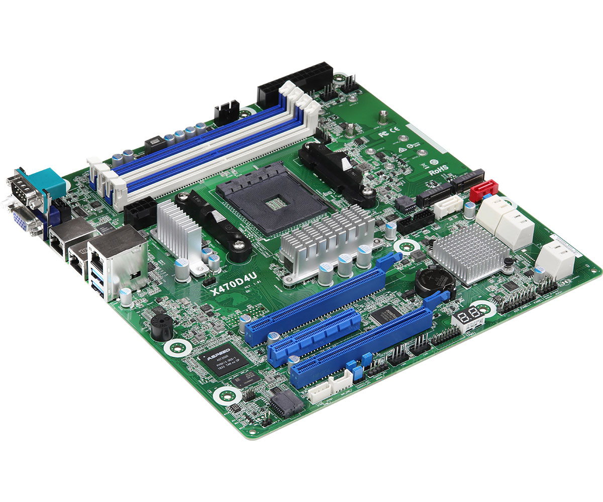 Материнская плата ASRock X470D4U (X470D4U/VN)