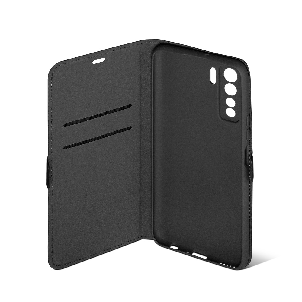 

Чехол-книжка DF для смартфона Huawei Honor 30S RU, черный (hwFlip-88)
