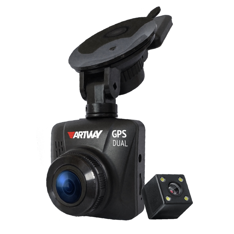 Видеорегистратор Artway AV-398, 2 камеры, 1920x1080 30 к/с