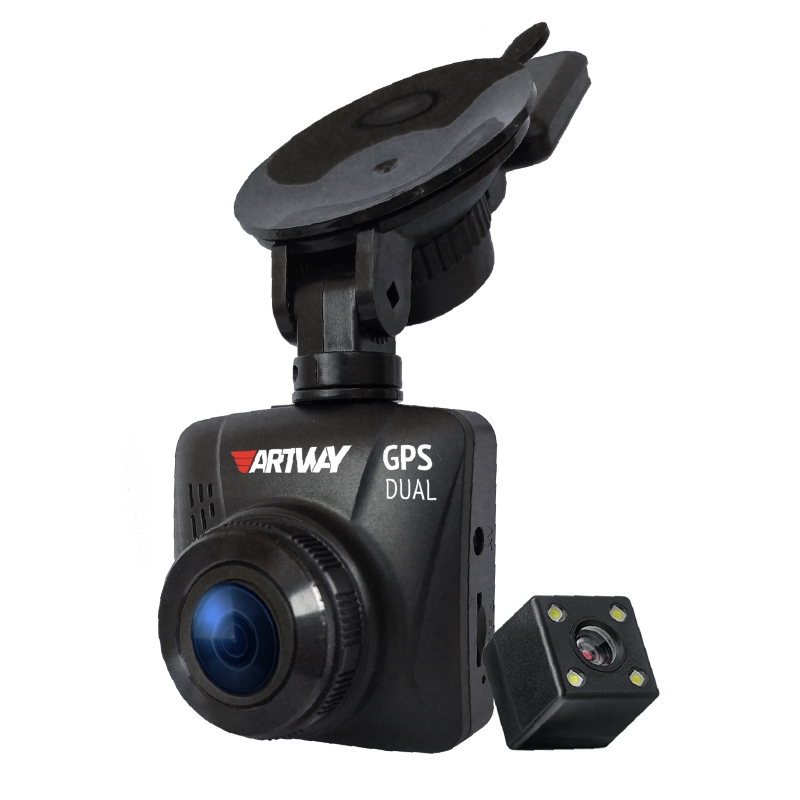 

Видеорегистратор Artway AV-398, 2 камеры, 1920x1080 30 к/с, 170°, G-сенсор, microSD (microSDHC), AV-398
