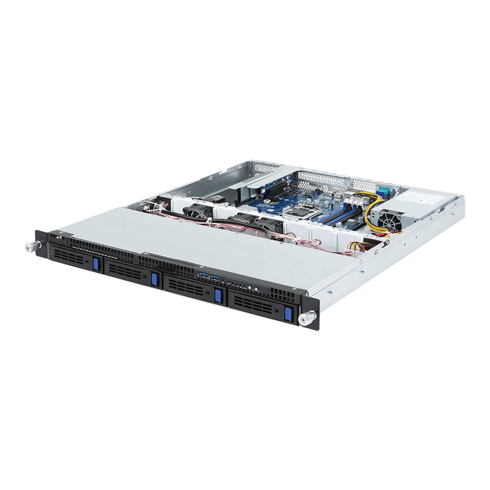 

Серверная платформа Gigabyte R121-340 , 1xSocket1151, 4xDDR4, 4x3.5 HDD HS, 2GLAN, 1x250W, 1U (R121-340 ), R121-340