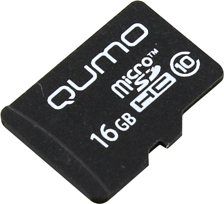 Карта памяти 16Gb microSDHC Qumo Class 10