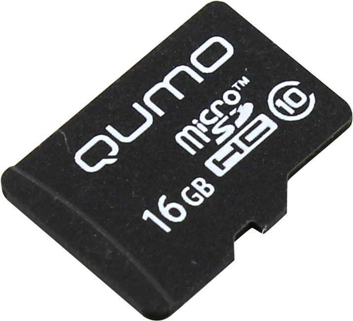 

Карта памяти 16Gb microSDHC Qumo Class 10, QM16GMICSDHC10NA