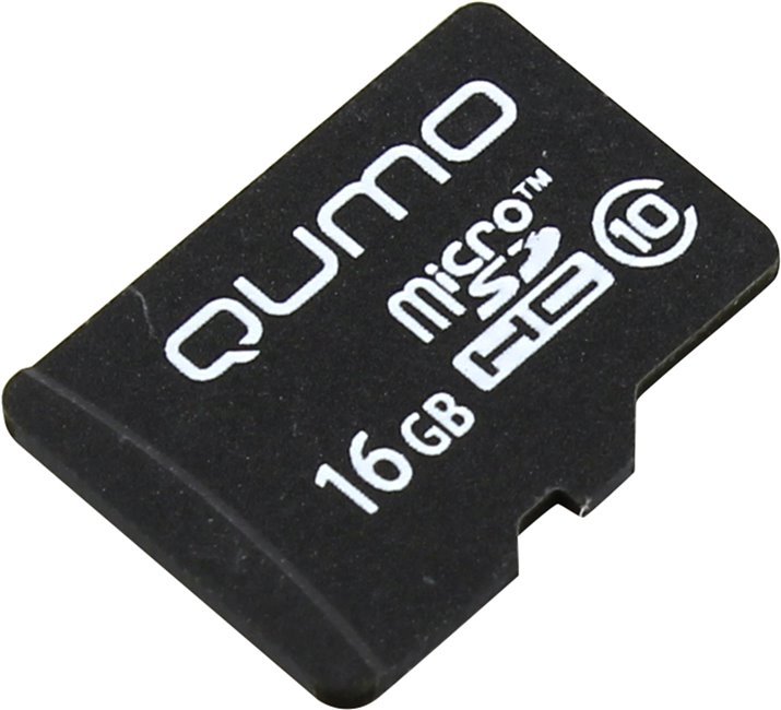 Карта памяти 16Gb microSDHC Qumo Class 10 28500₽