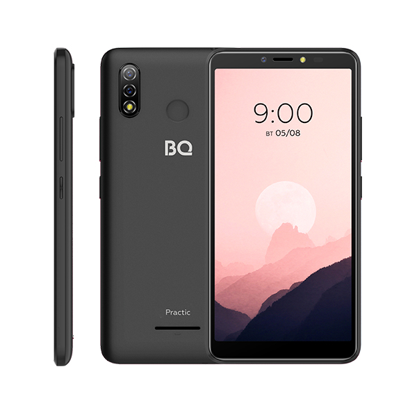 

Смартфон BQ 6030G Practic, 5.99" 480x960 IPS, MediaTek MT6580M, 1Gb RAM, 32Gb, 3G, Wi-Fi, BT, 2xCam, 2-Sim, 3000 мА⋅ч, Micro-USB, Android 10, черный, 6030G Practic