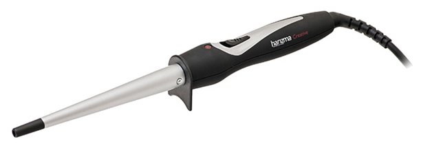 

Плойка Harizma H10303-09, 180°C, турмалиновое керамическое покрытие, 2.5м, вращение шнура, черный (H10303-09), H10303-09