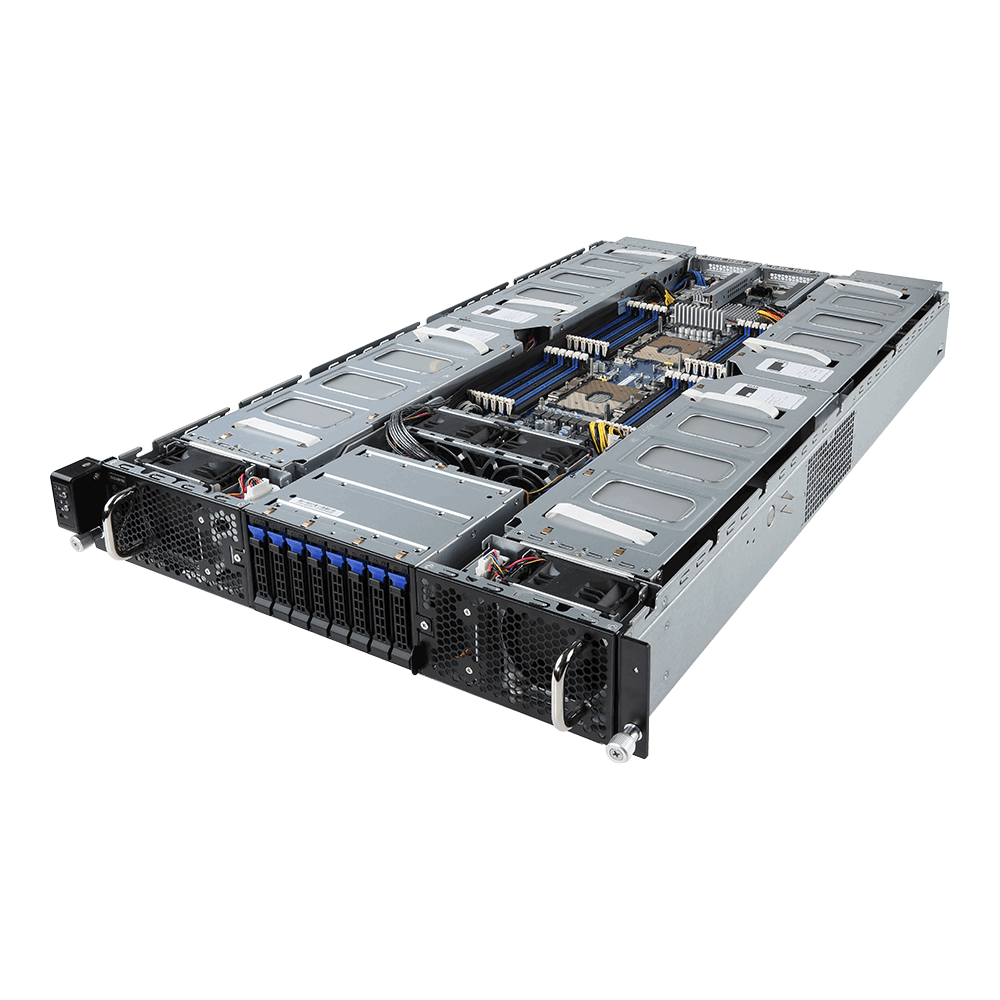 

Серверная платформа Gigabyte 6NG291280MR-00, 2xSocket3647, 24xDDR4, 8x2.5 HDD HS, 2x10GLAN, IPMI, Redundant 2x2200Вт, 2U (G291-280), 6NG291280MR-00