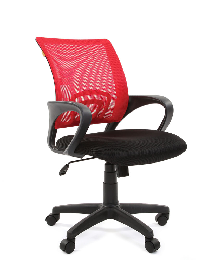 

Кресло офисное Chairman 696 черный/красный (00-07013168), 696