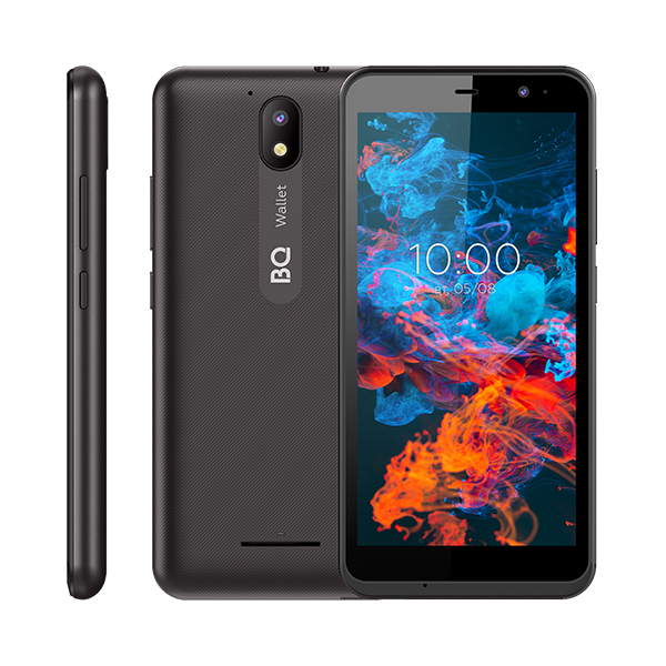 

Смартфон BQ 5045L Wallet, 4.95" 480x960 TN MT8765WB, 1Gb RAM, 16Gb, 3G/4G, NFC, Wi-Fi, BT, Cam, 2-Sim, 2000mAh, Micro-USB, Android 10, черный, 5045L Wallet