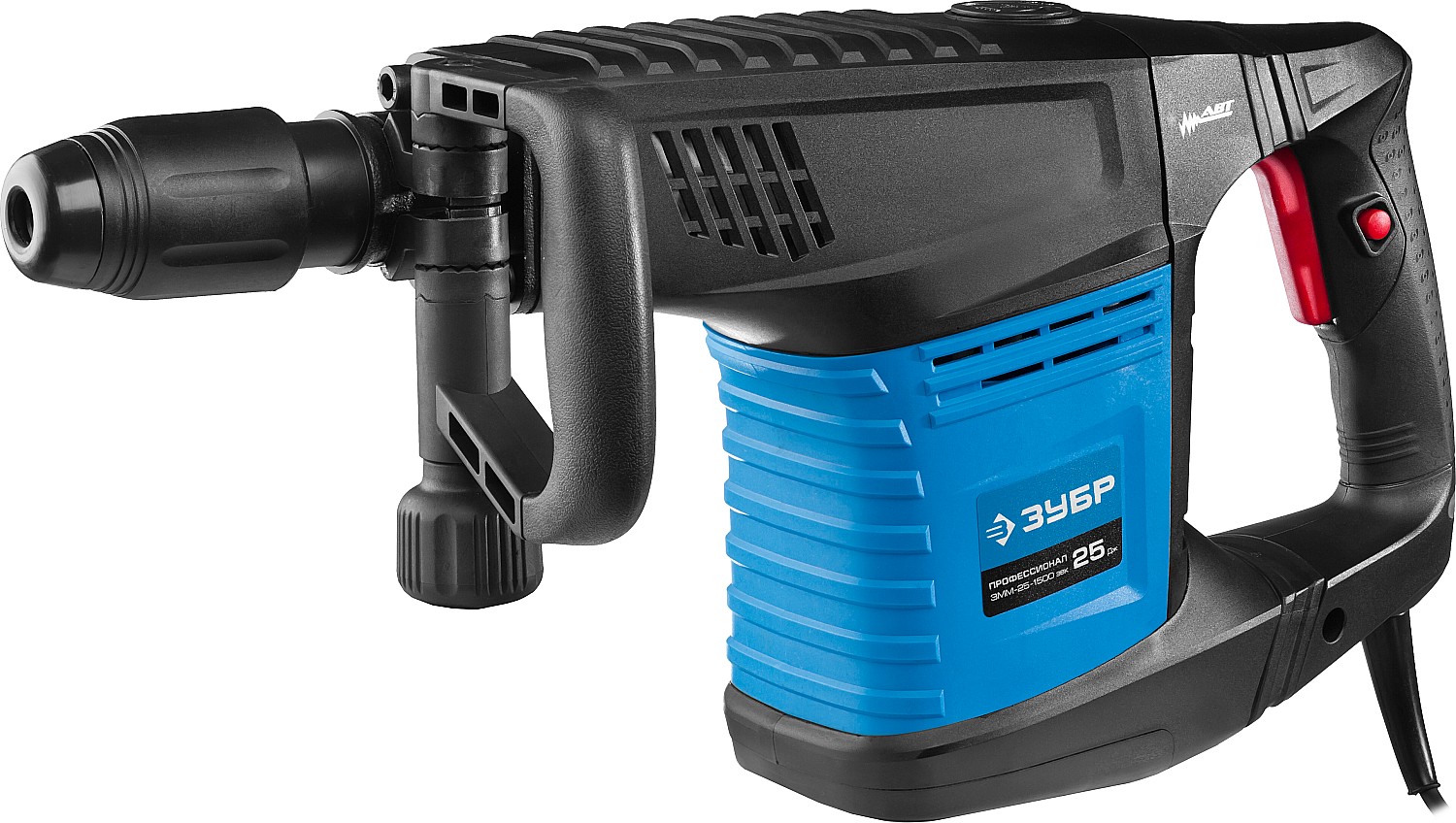 Отбойный молоток ЗУБР ЗММ-25-1500 ЭВК, SDS-Max, 25 Дж