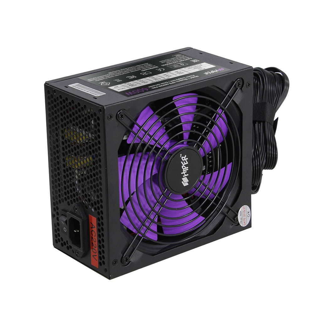 

Блок питания 600Вт ATX HIPER HPB-600SM-PRO, 140 мм, 80 Plus Bronze (PSUHP_HPB-600SM_PRO), HPB-600SM-PRO