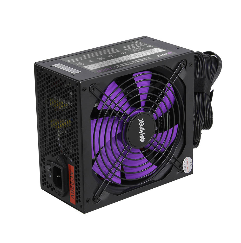 

Блок питания 700Вт ATX HIPER PSUHP_HPB-700SM_PRO, 140 мм, 80 Plus Bronze (PSUHP_HPB-700SM_PRO), PSUHP_HPB-700SM_PRO
