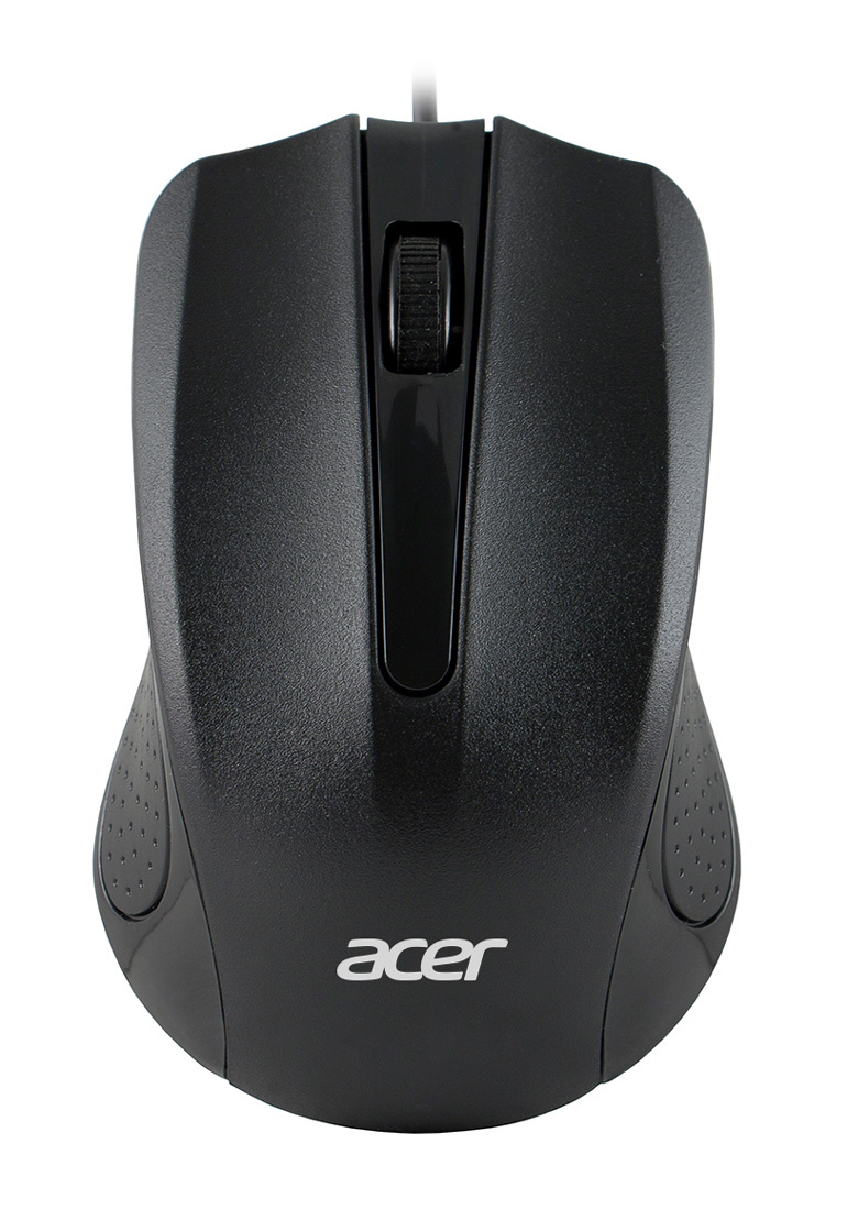 Мышь проводная ACER OMW010, 1200dpi, оптическая светодиодная, USB, черный (ZL.MCEEE.001)