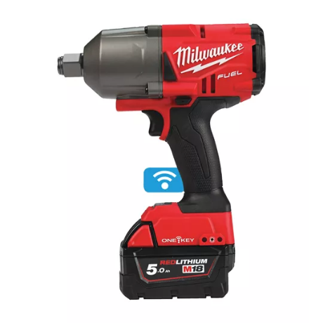 Гайковерт Milwaukee M18 ONEFHIWF34-502X, аккумуляторный, ударный, 2034 Н·м, квадрат 3/4