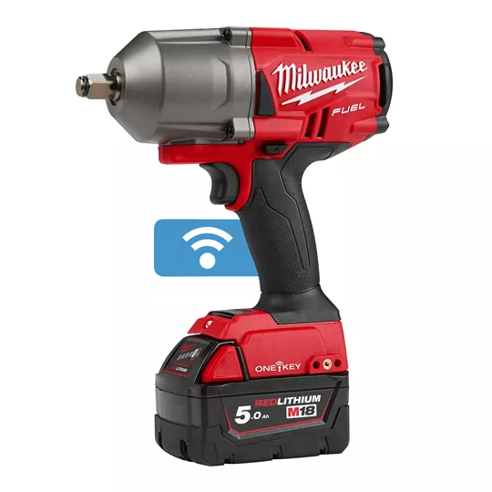 

Гайковерт Milwaukee M18 ONEFHIWF12-502X, аккумуляторный, ударный, 1898 Н·м, квадрат 1/2", 5 А·ч, Li-Ion, 18В, два аккумулятора, кейс, 3.3кг (4933459727), M18 ONEFHIWF12-502X