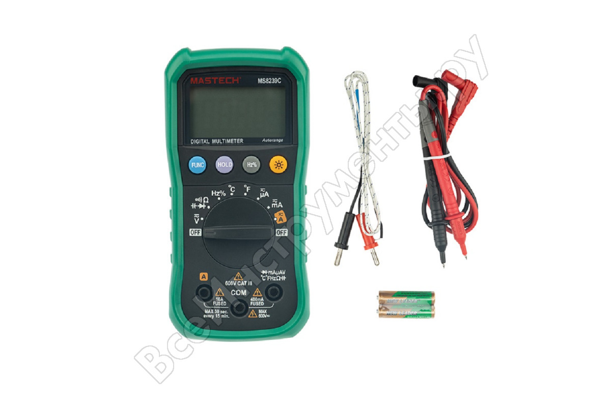 

Мультиметр MASTECH PROFESSIONAL MS8239C (13-2020), MS8239C