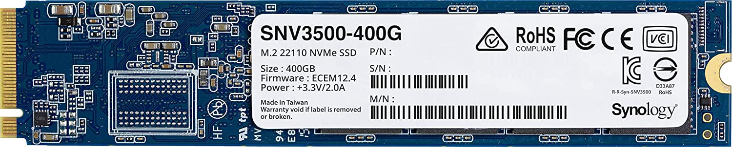 

Твердотельный накопитель (SSD) Synology 400Gb SNV3500, M.2 22110, PCI-E, NVMe (SNV3500-400G), SNV3500-400G