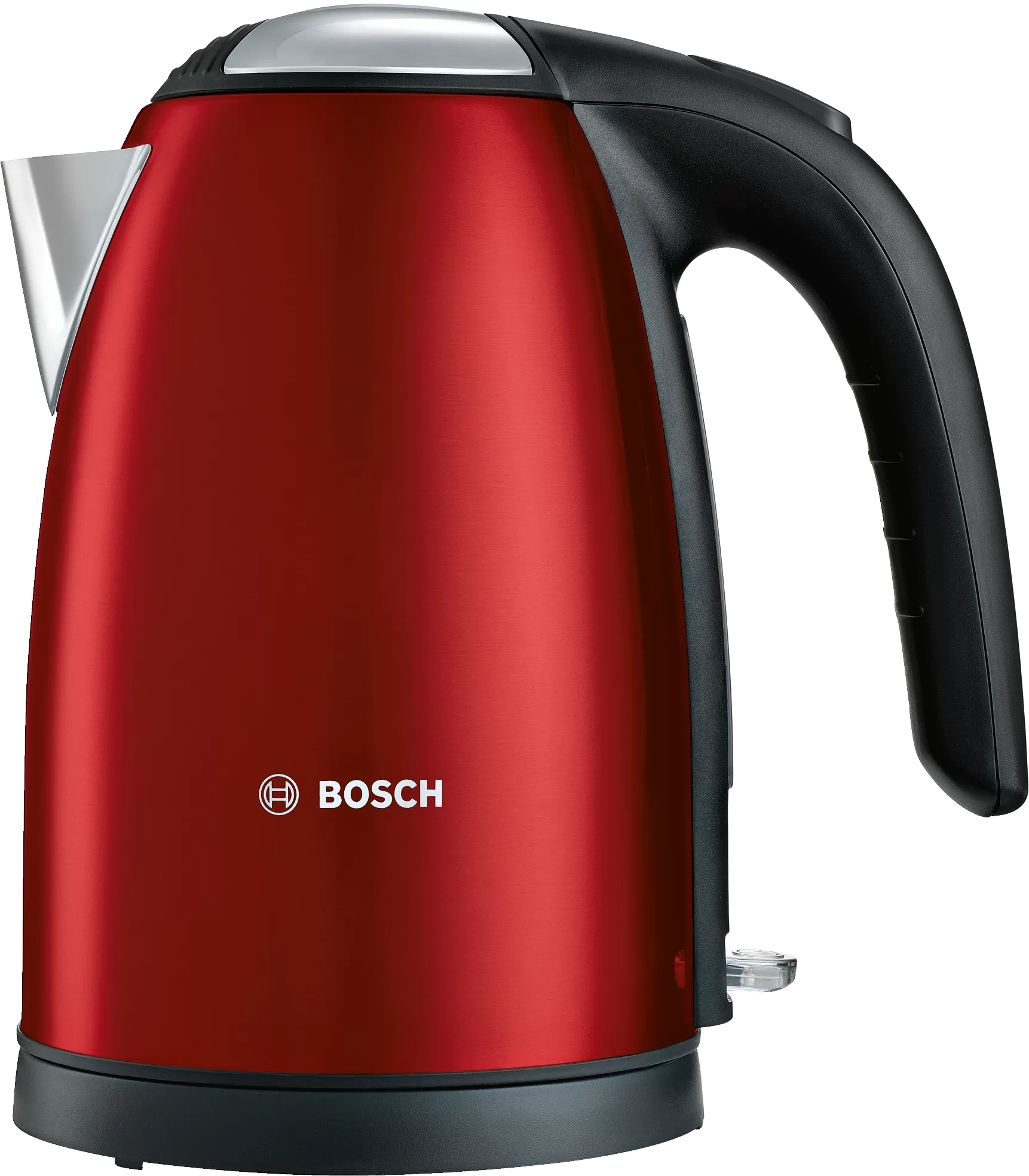 

Чайник Bosch TWK7804 1.7л. 2200Вт, закрытая спираль, металл, красный, TWK7804