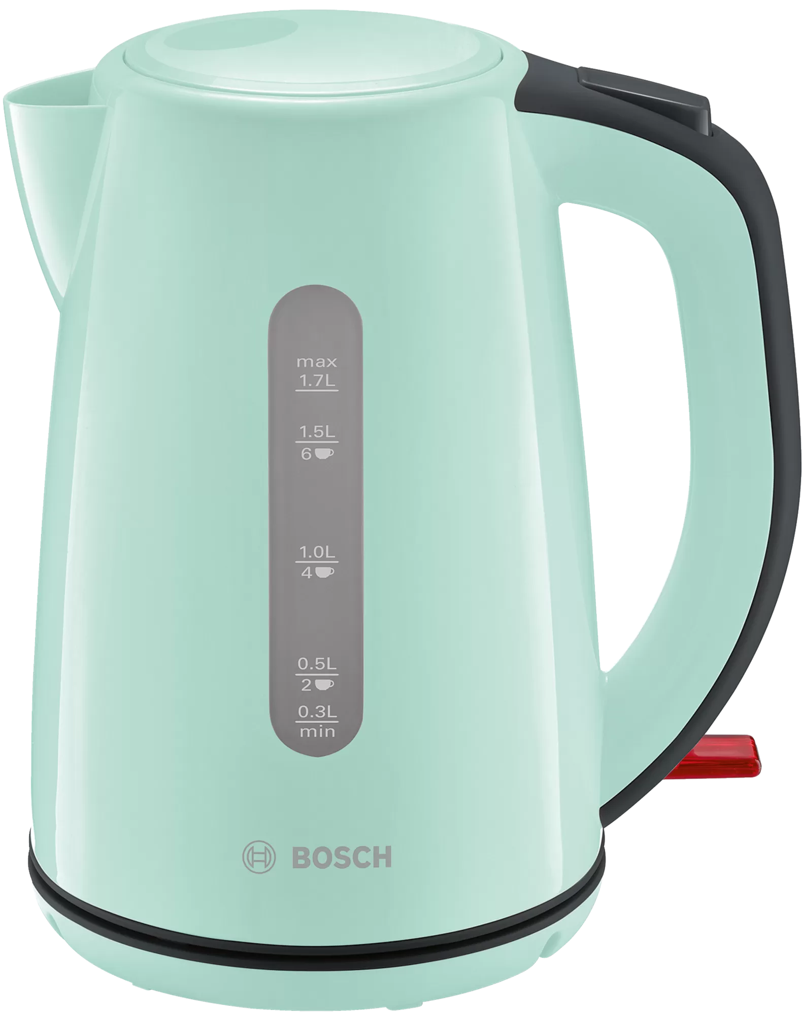 

Чайник электрический Bosch TWK7502 1.7л. 2.2 кВт, пластик, бирюзовый, TWK7502