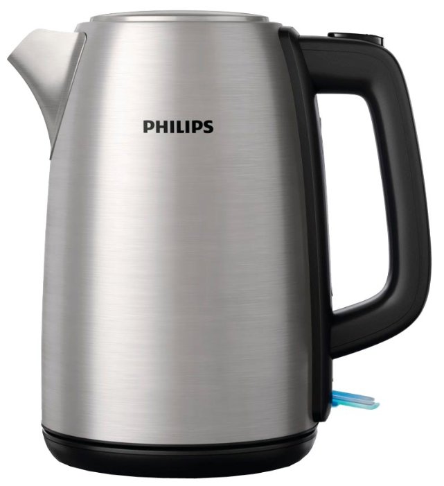 

Чайник PHILIPS Daily Collection HD9351 1.7л. 2200Вт, закрытая спираль, нержавеющая сталь, серебристый (HD9351/91), HD9351