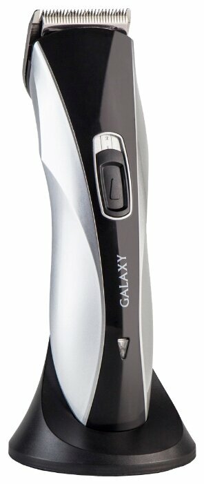 

Машинка для стрижки Galaxy GL 4155, насадок 4, серебристый/черный (GL4155), GL 4155