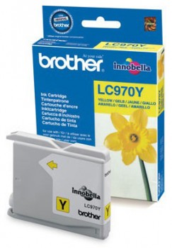 Картридж Brother LC970Y, желтый