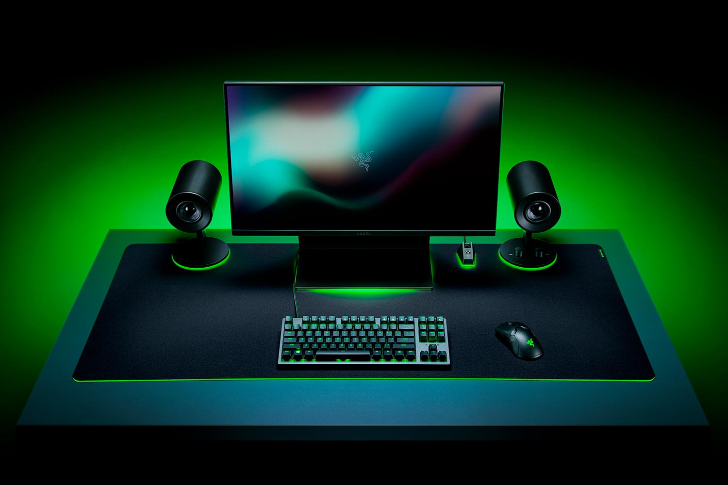 

Коврик для мыши Razer Gigantus V2 3XL, игровой, 500x1200x4мм, черный/зеленый (RZ02-03330500-R3M1), Gigantus V2 3XL