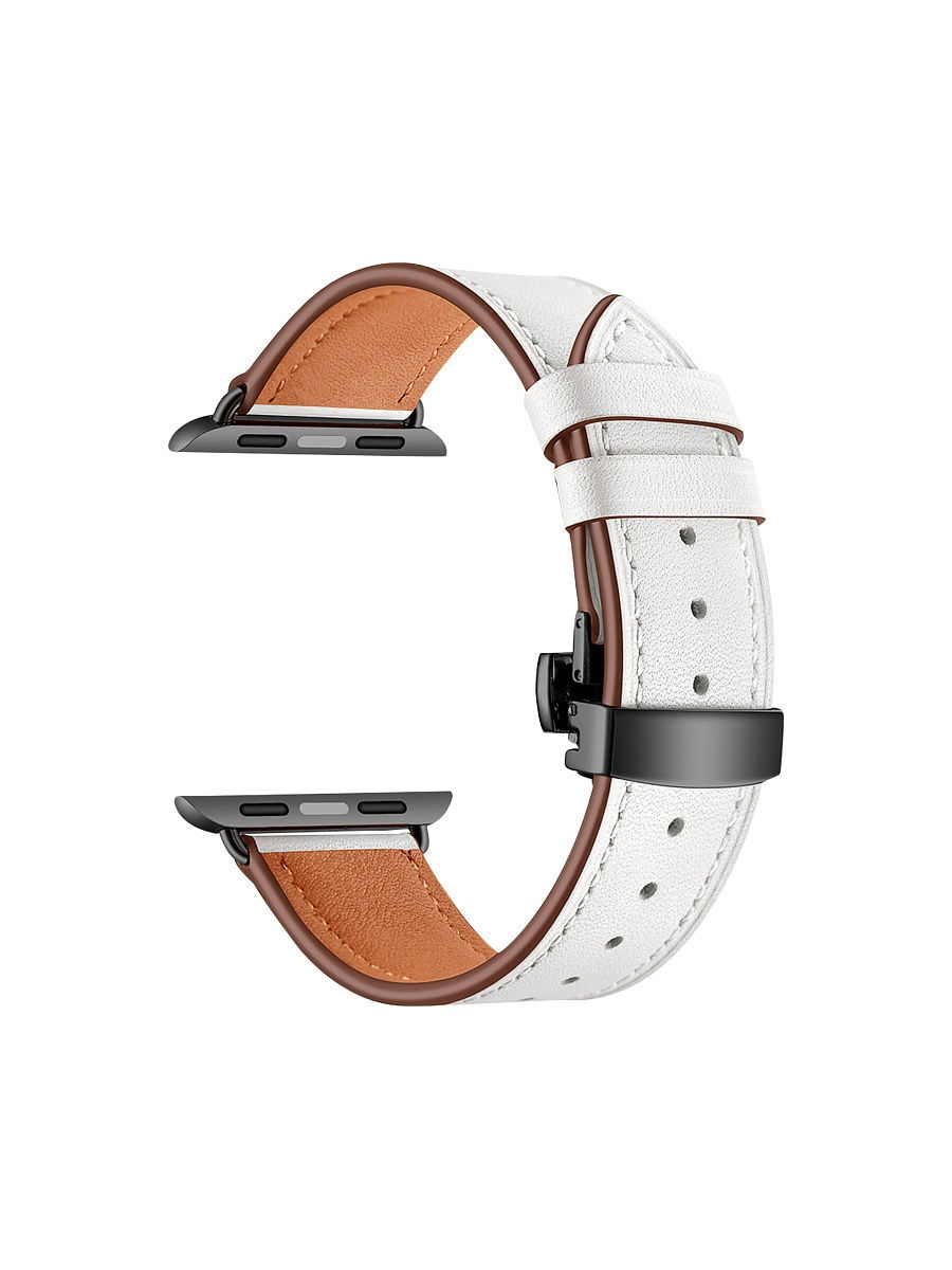 

Ремешок Annet Mancini для Apple Watch 38/40 mm, телячья кожа, коричневый (LWA-05-40-WH)