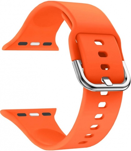 

Ремешок Lyambda Avior для Apple Watch, силикон, оранжевый (DSJ-17-40-OR)