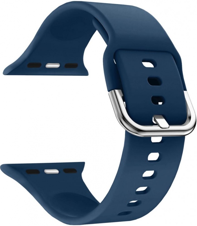 

Ремешок Lyambda Avior для Apple Watch, силикон, синий (DSJ-17-44-BL)