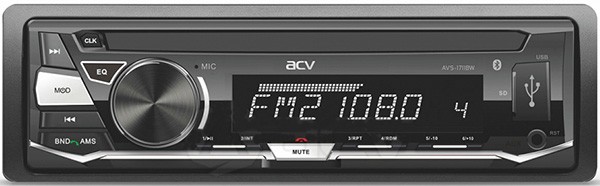 

Автомагнитола ACV AVS-1711BW, 1 DIN, 4x45 Вт, USB, AVS-1711BW