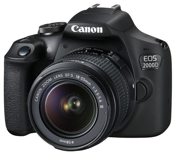 Зеркальная фотокамера Canon EOS 2000D EF-S 18-55 III (2728C002)